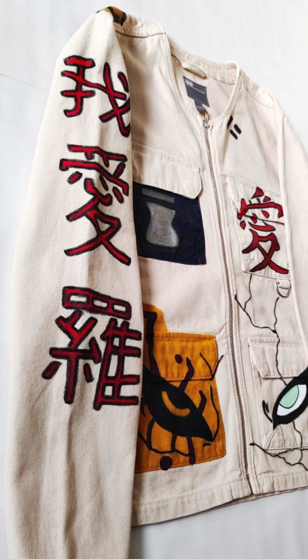 Hand-painted Gara Denim Jacket