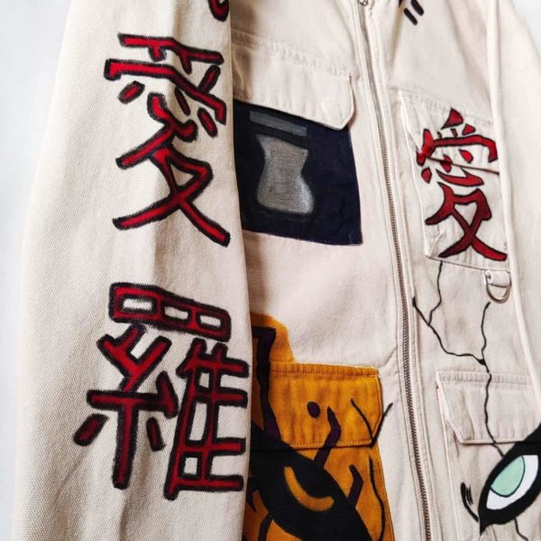 Hand-painted Gara Denim Jacket