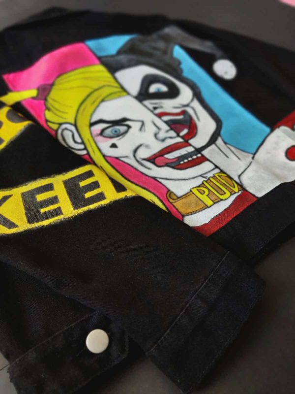 Hand-painted HQ denim jacket