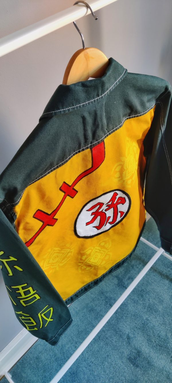 Hand-painted Gohan Green Jacket