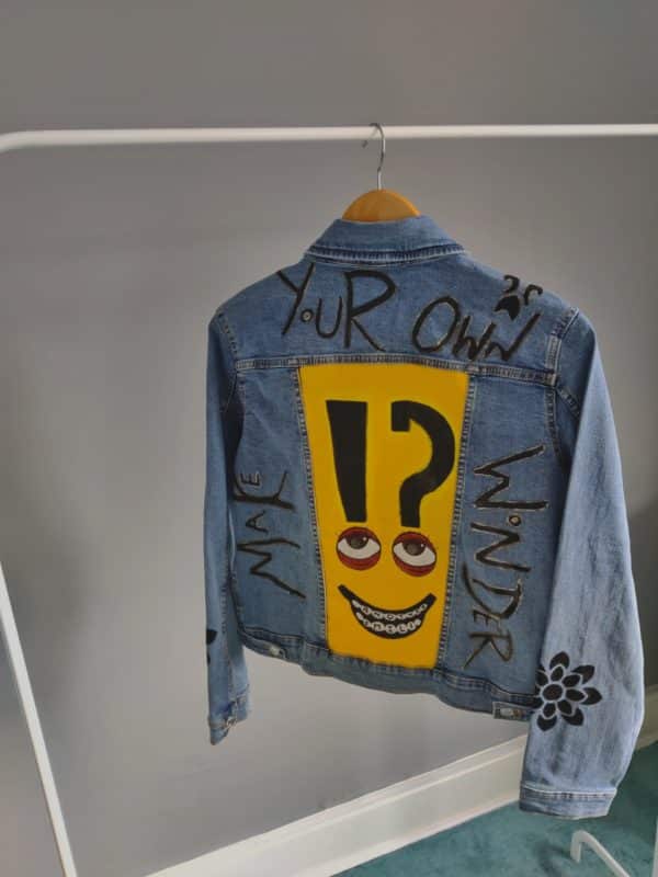 Hand-painted MYOW denim Jacket