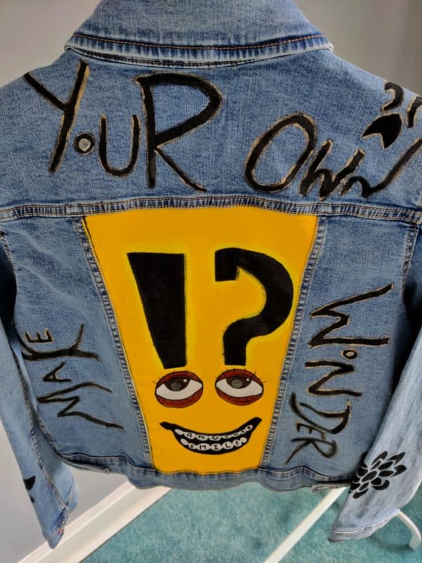 Hand-painted MYOW denim Jacket