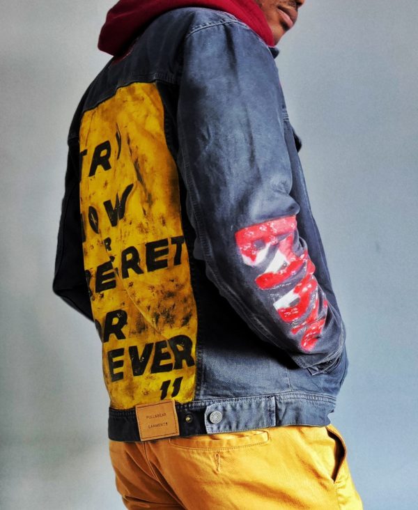 Hand-painted Denim Jacket Try now or regret forever